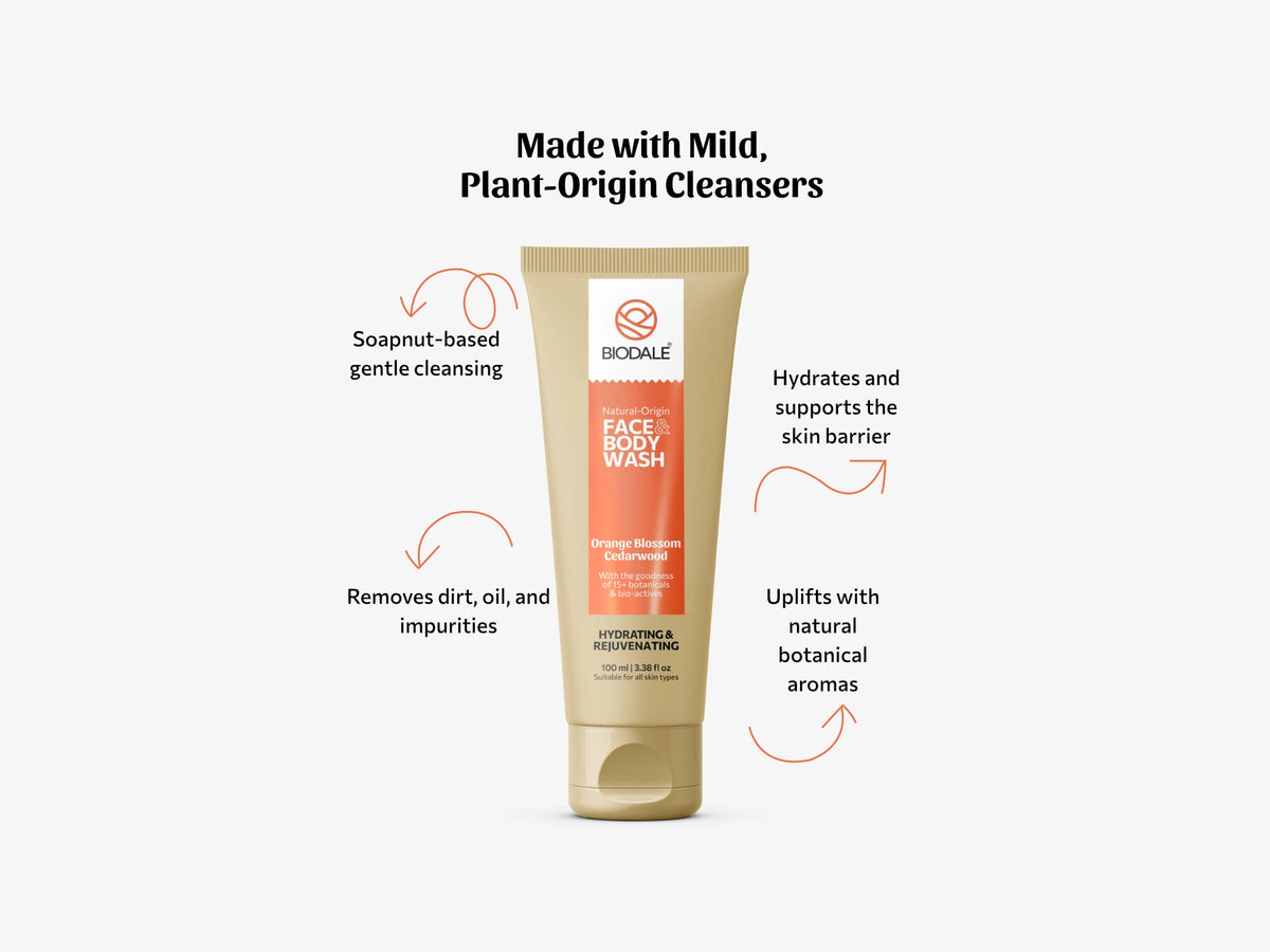 Natural-Origin Herbal Face & Body Wash