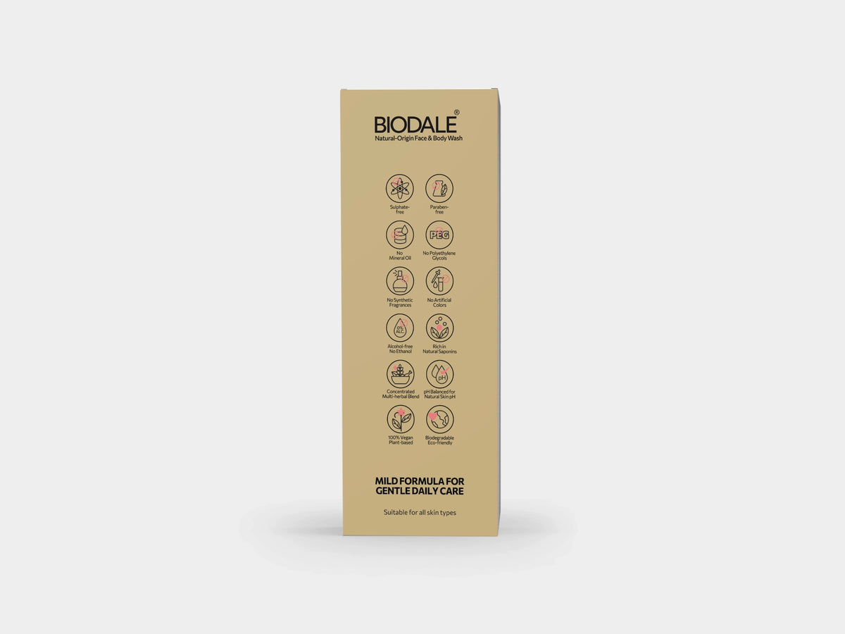 Natural-Origin Herbal Face & Body Wash