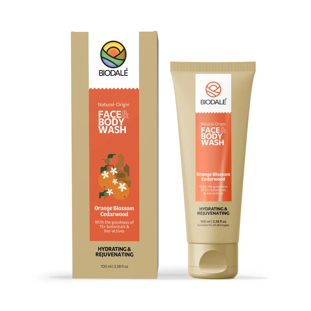 Natural-Origin Herbal Face & Body Wash