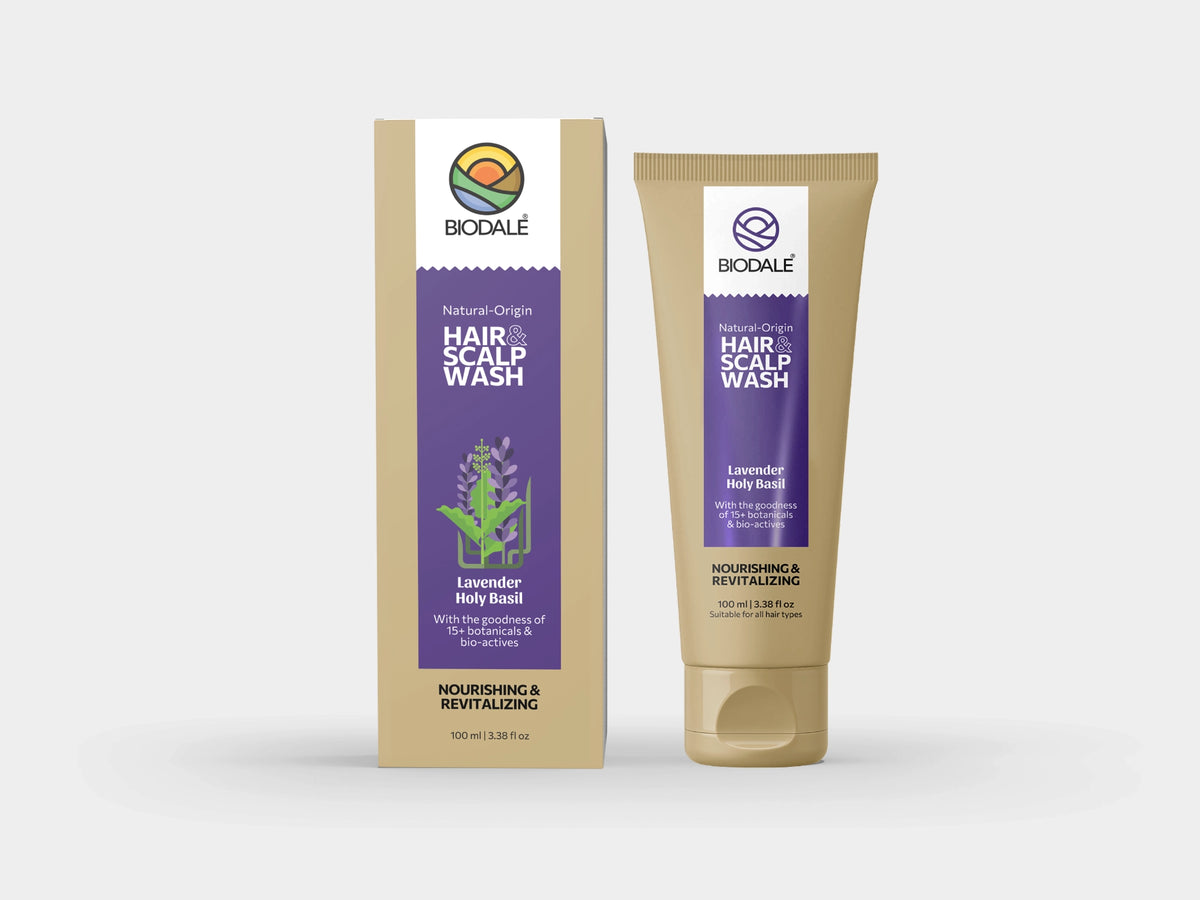 Natural-Origin Herbal Hair & Scalp Wash