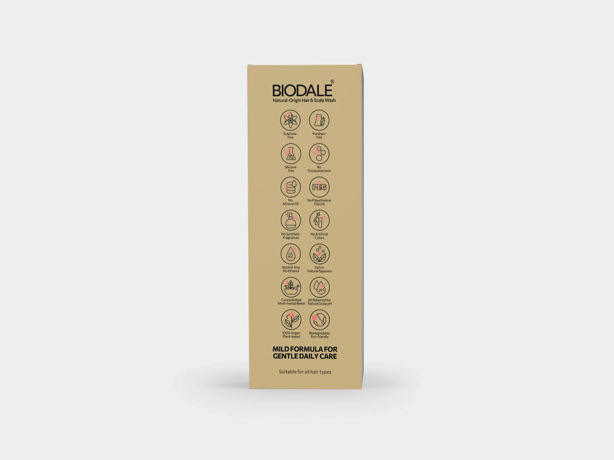 Natural-Origin Herbal Hair & Scalp Wash