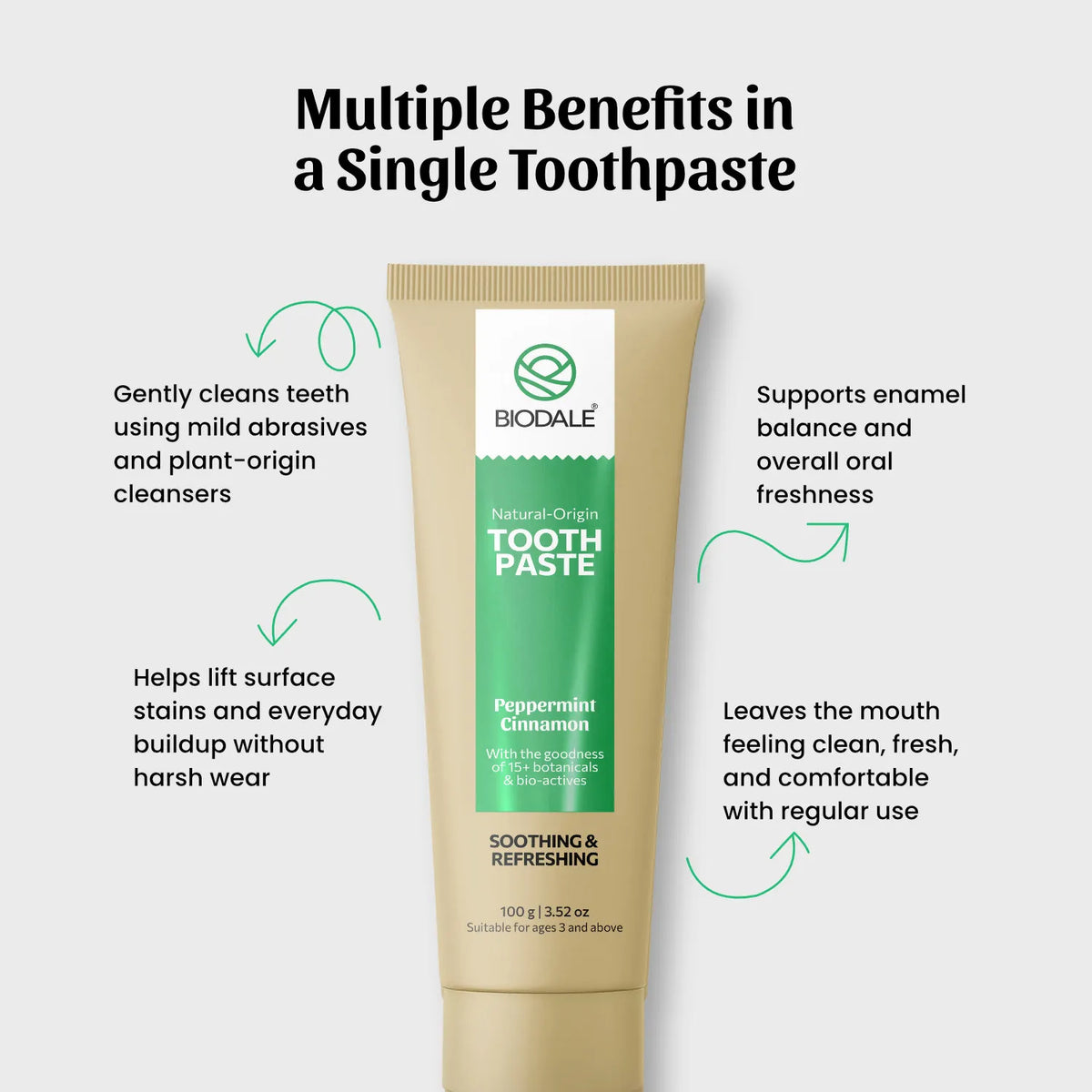 Natural-Origin Herbal Toothpaste