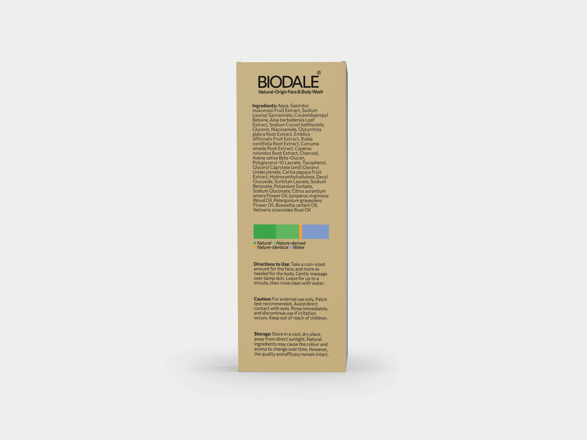 Natural-Origin Herbal Face & Body Wash