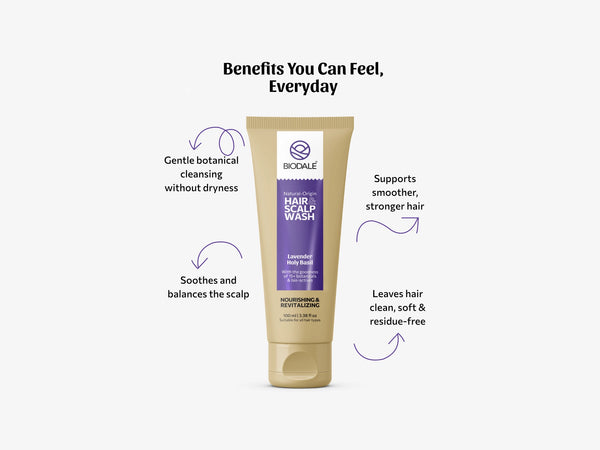 Lavender Holy Basil Hair & Scalp Wash