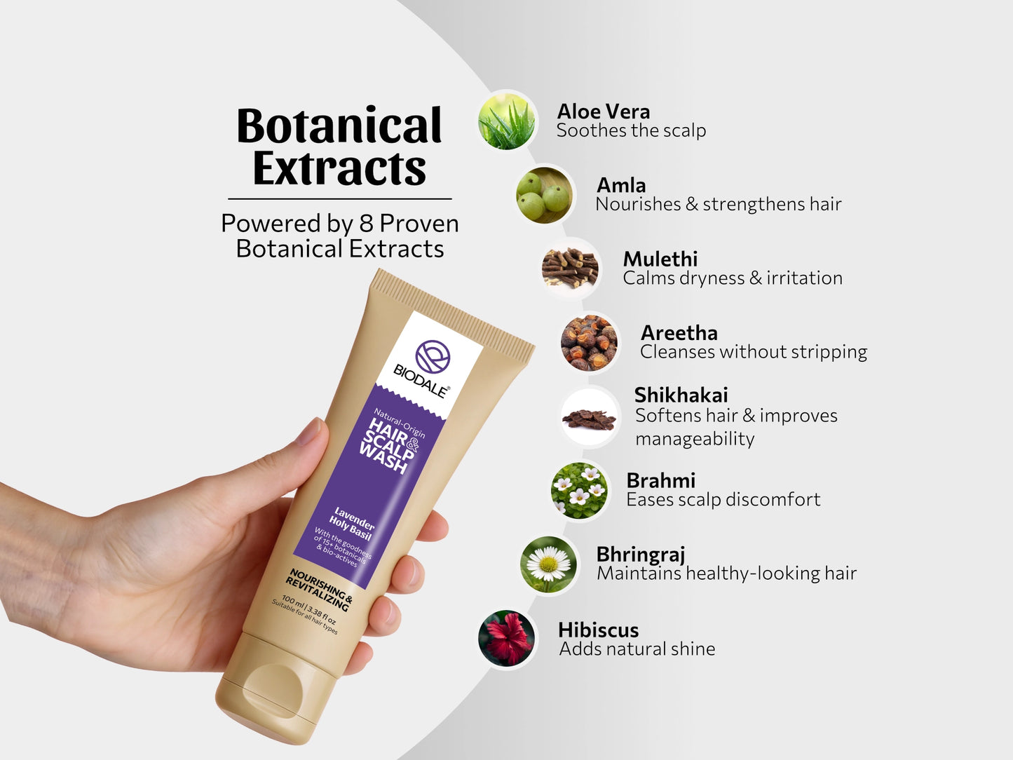 Biodale Daily Essentials Combo (Toothpaste + Facewash + Hairwash)