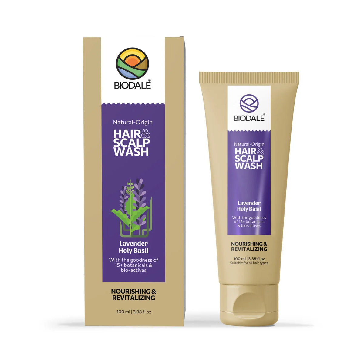 Natural-Origin Herbal Hair & Scalp Wash